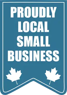 Proudly local business badge