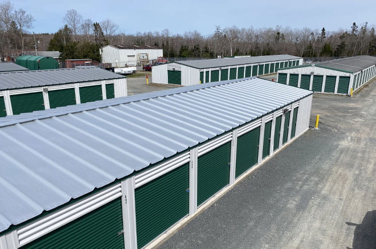 Self storage rental rates and unit options